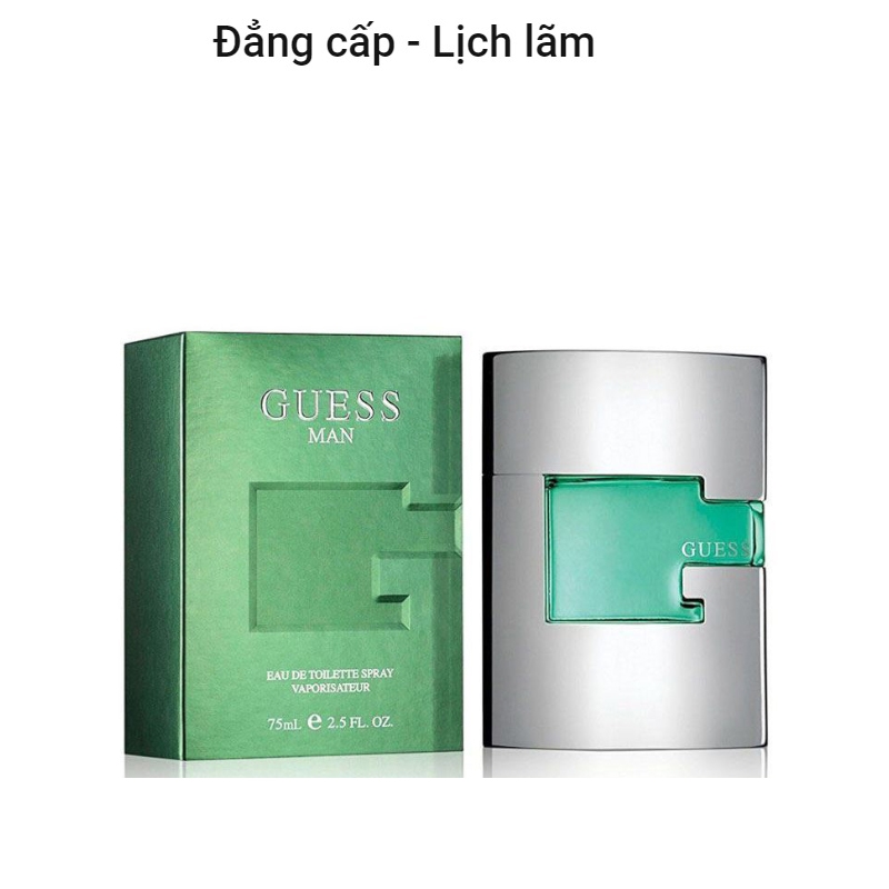 [HCM]Nước hoa nam Guess Man Eau De Toilette 75ml