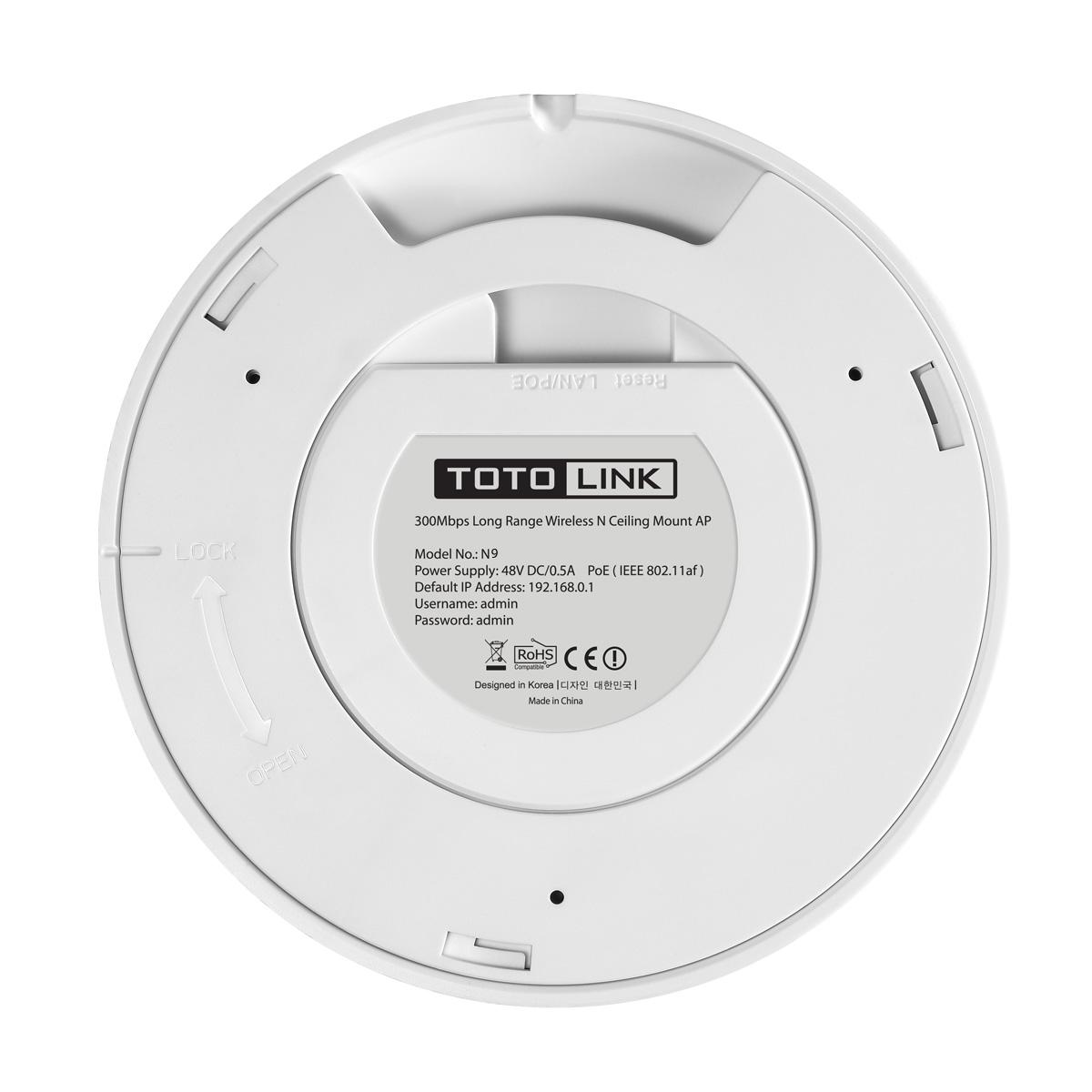 bộ phát wifi ốp trần Toto-link N9