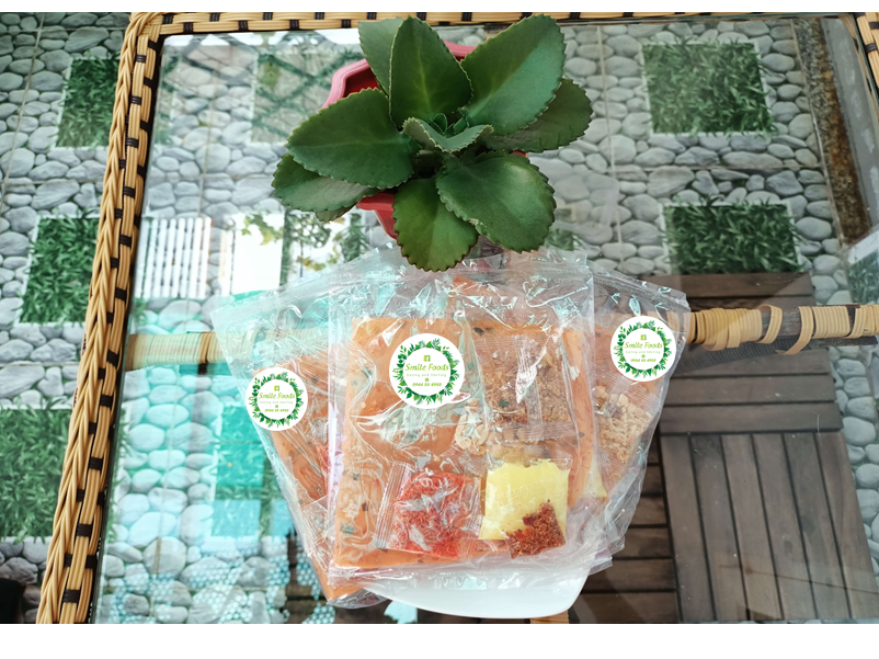 [COMBO 2 LOẠI 14 BỊCH BÁNH TRÁNG] BT Bơ (8 bịch) + BT Hành miếng phi thơm (6 bịch)