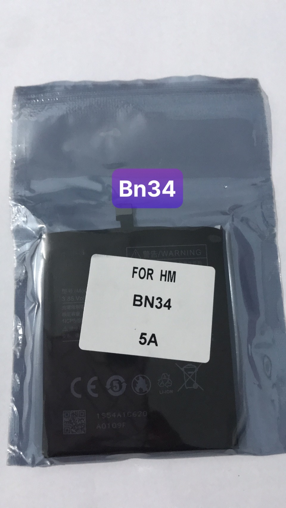 pin điên thoại redmi5a-mã bn34