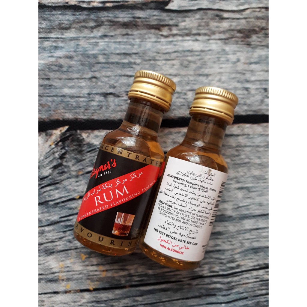 💥Tinh chất hương rum rayners 28ml