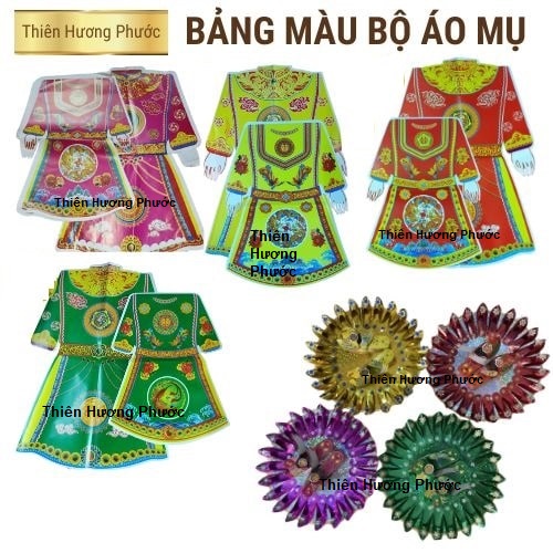 Trọn bộ cúng mụ thôi nôi, đầy tháng màu vàng VIP