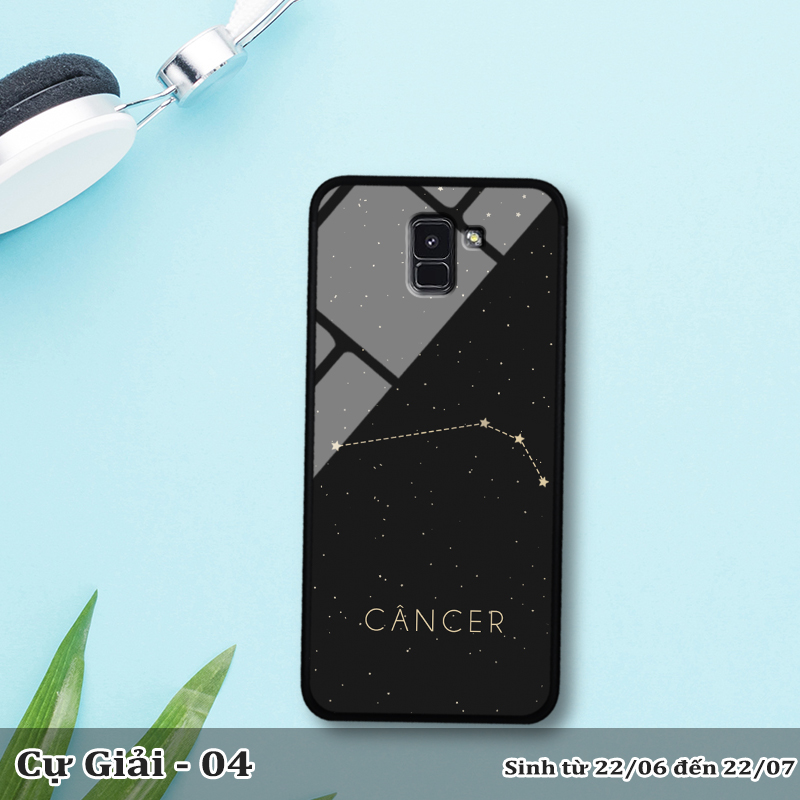 Ốp lưng Samsung Galaxy A8 (2018) in 3D cung hoàng đạo