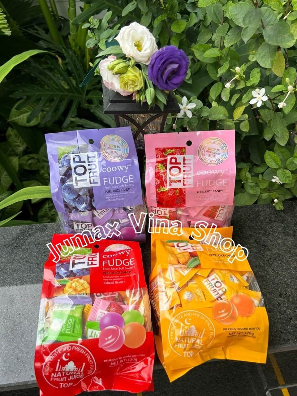 [HCM] BAO BÌ MỚI Kẹo dẻo trái cây Coowy TOP FRUIT COOWY