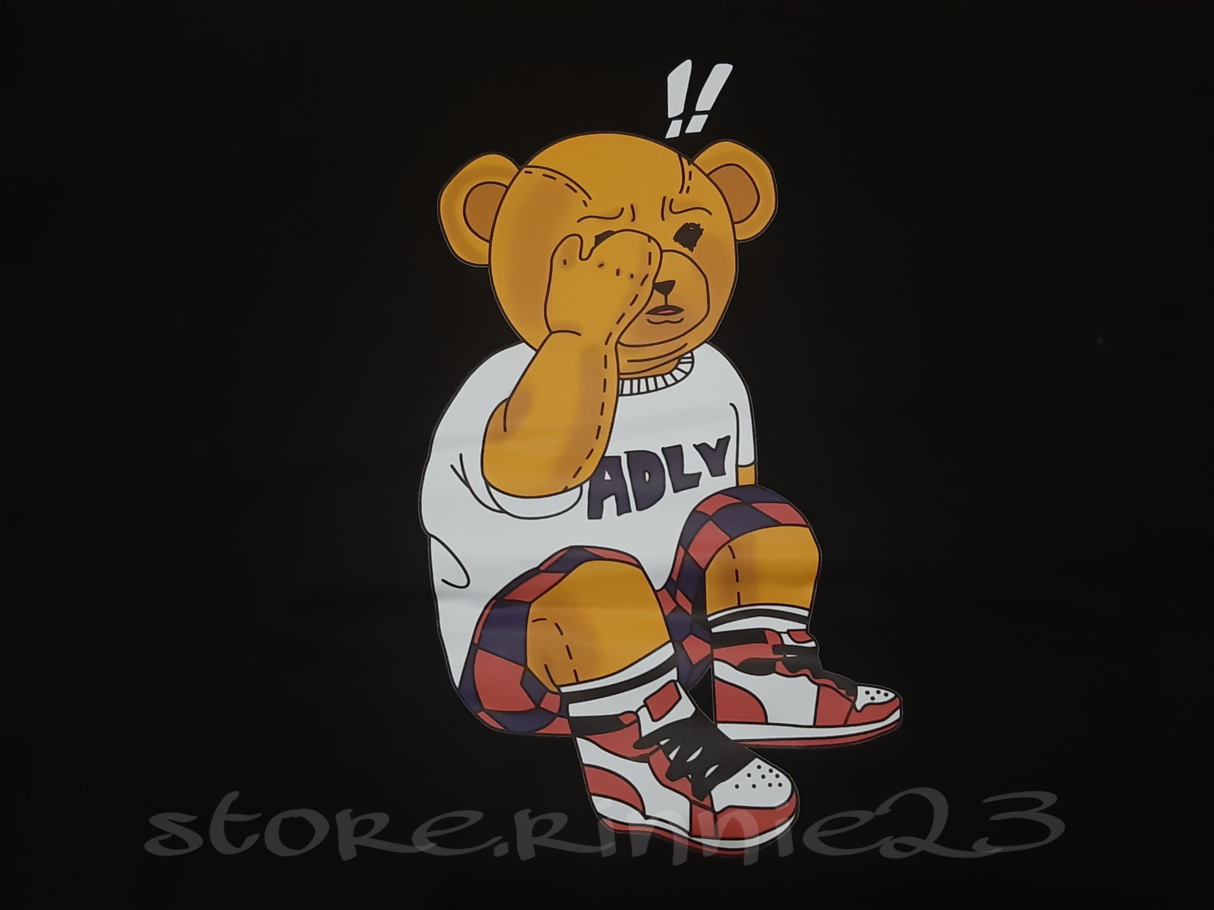 Áo Thun ADLV Check Pants Bear