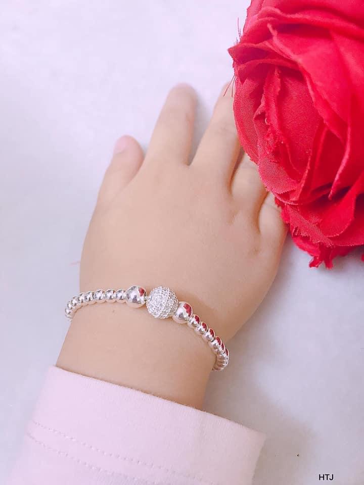 Vòng Bạc ta đôi cho mẹ và con mã VNS_MB375.320