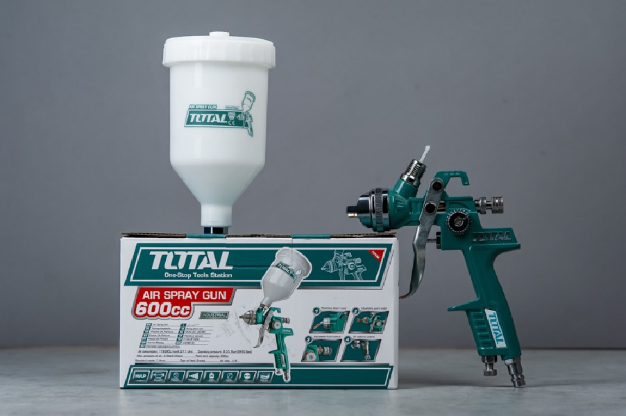 Súng phun sơn HVLP 600CC TOTAL TAT10601