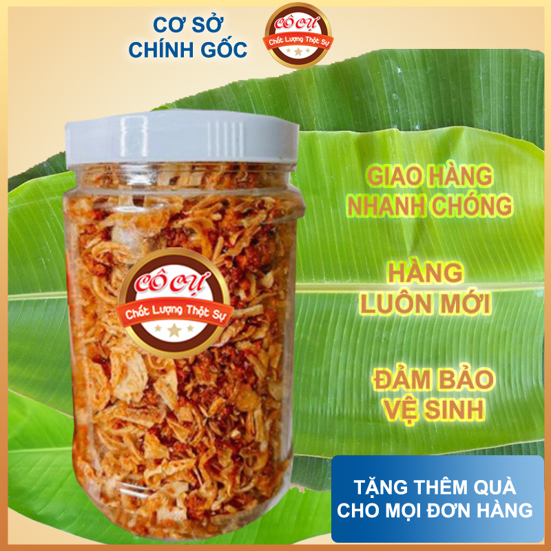 Ruốc Hành phi Cô Cự 200gr- Đặc sản Cô Cự
