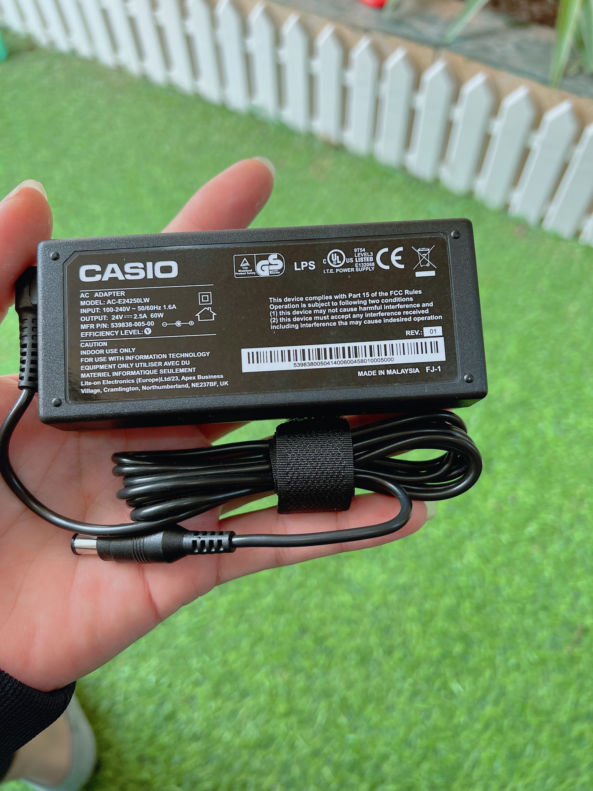 Adapter nguồn đàn piano Casio 24V