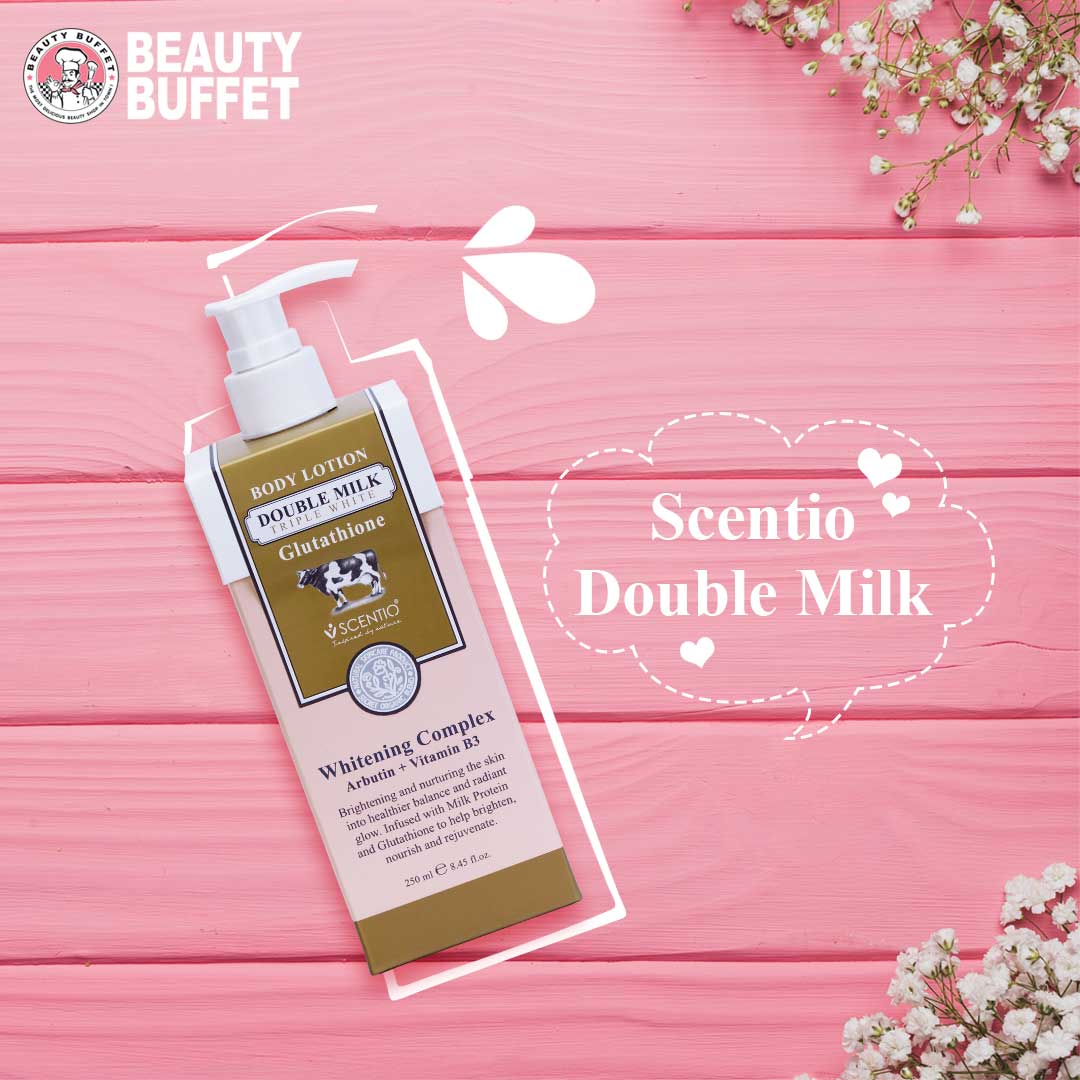 Dưỡng thể trắng da Scentio Double Milk Triple White 250ml