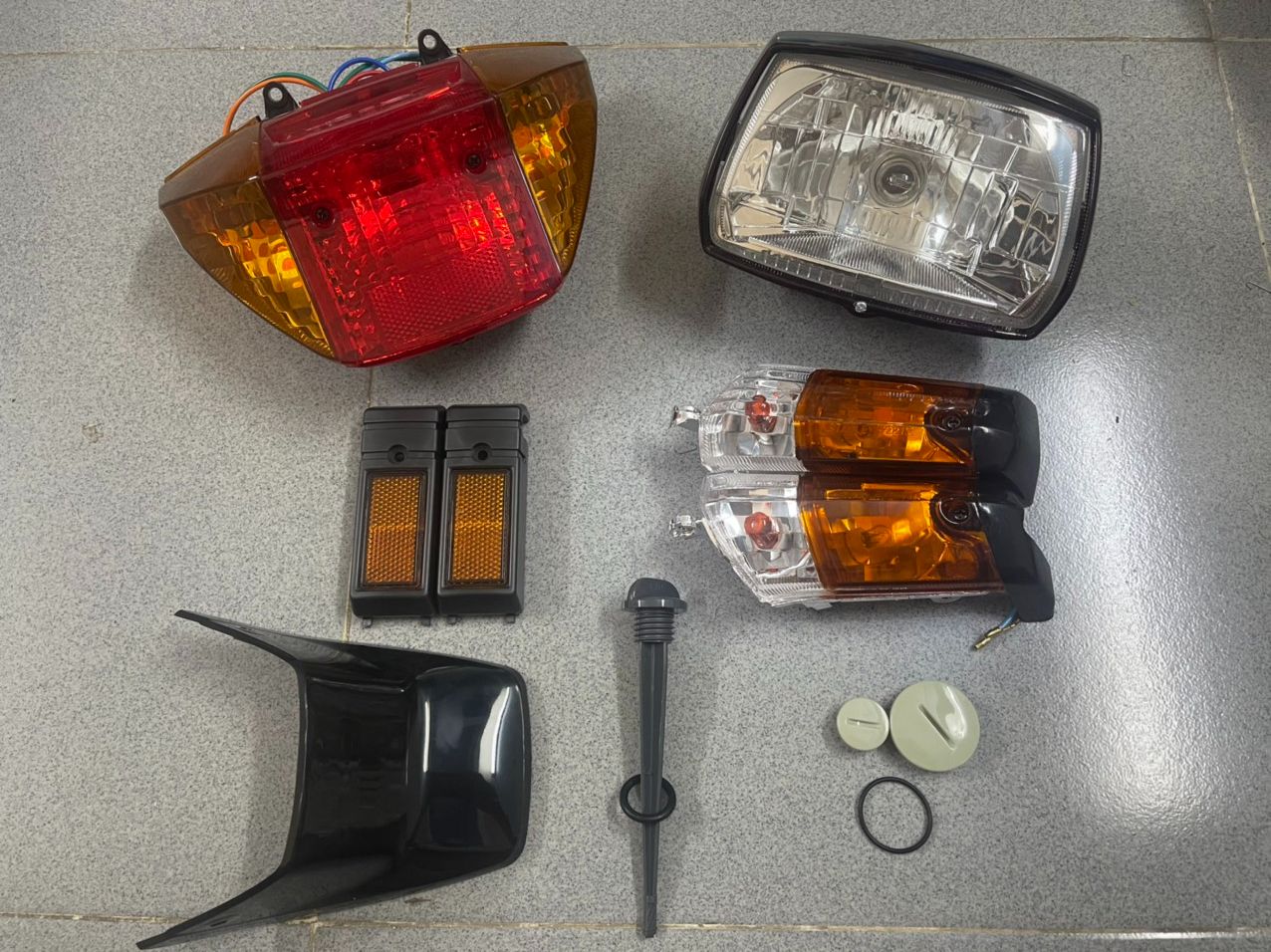 Combo Pha đèn Super Dream - 7 món + đuội bóng vòng đèn nhựa ( toàn bộ hàng loại 1 không bị ố vàng )