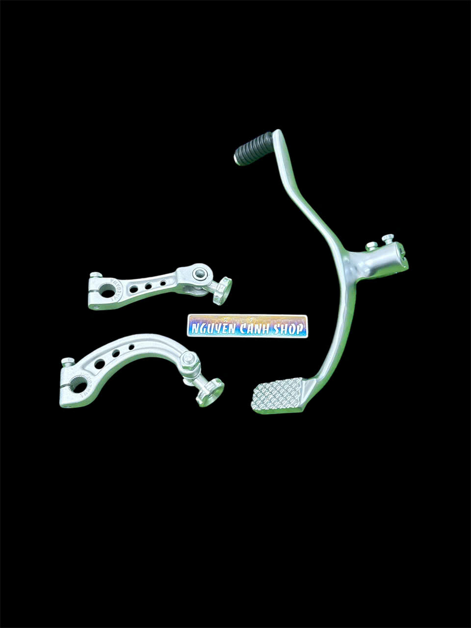 Cần số xe wave dream càng thắng takegawa 3 món chất liệu nhôm