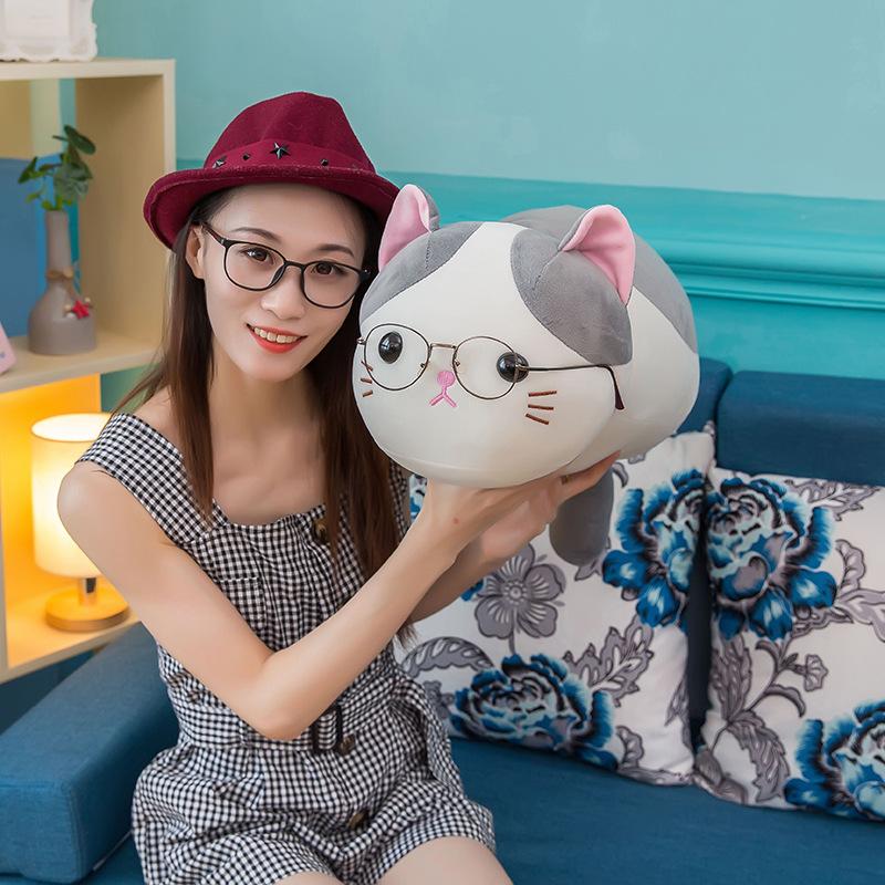[HCM]Mèo may mắn phiên bản gấu bông lười