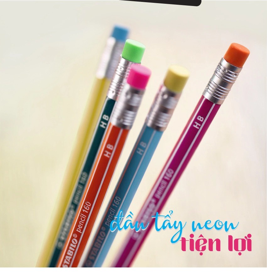 Chì gỗ STABILO Pencil 160 PC2160D-HB