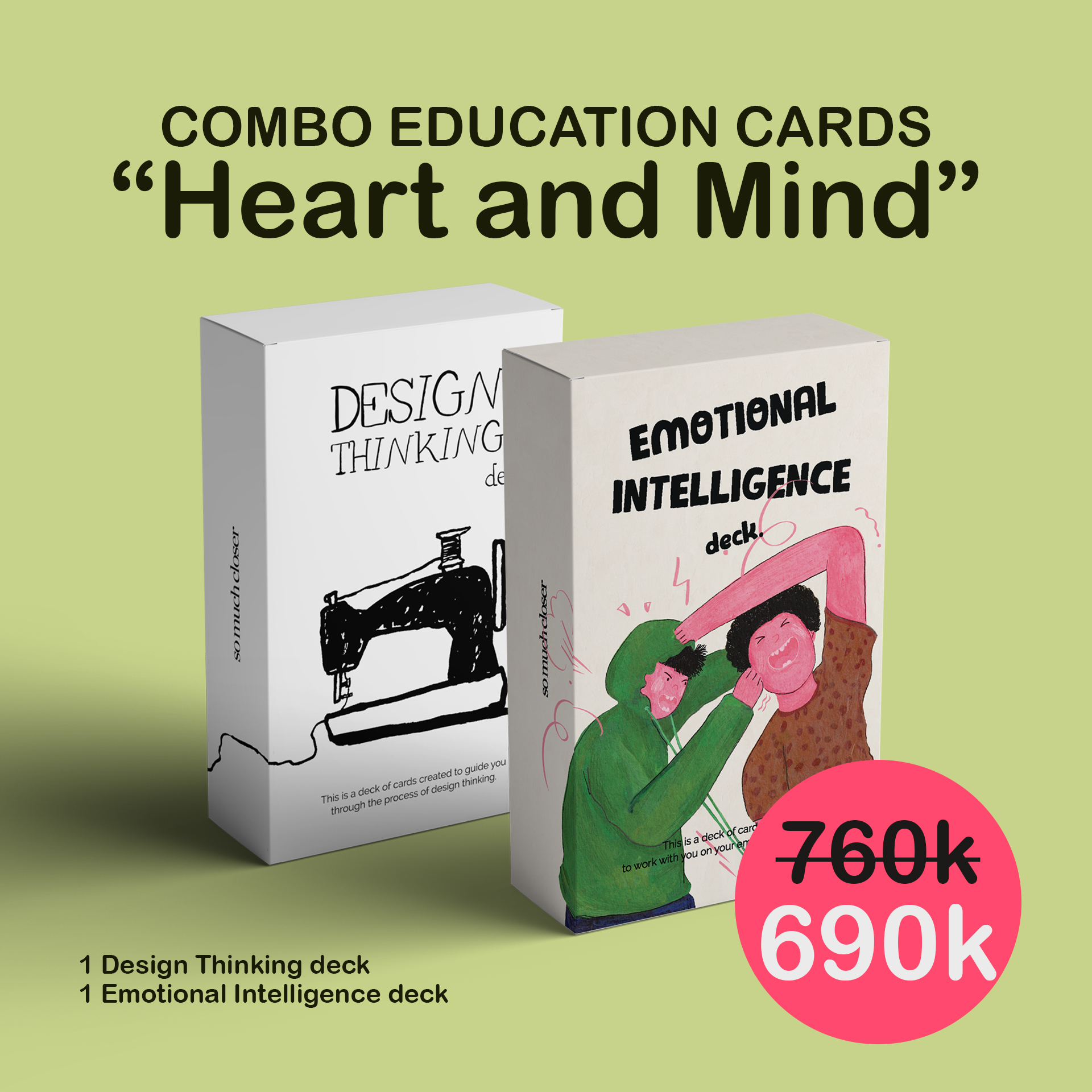 [COMBO EDUCATION CARDS] HEART AND MIND
