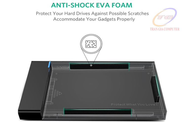 Box đựng ổ cứng 2,5 inch USB 3.0 Ugreen 30848