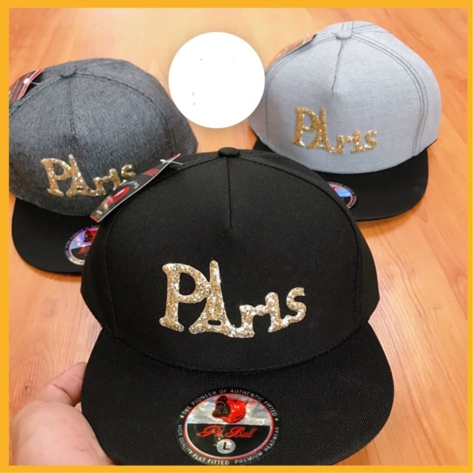 NÓN SNAPBACK , MŨ HIPHOP PARIS ĐÍNH ĐÁ CÁ TÍNH