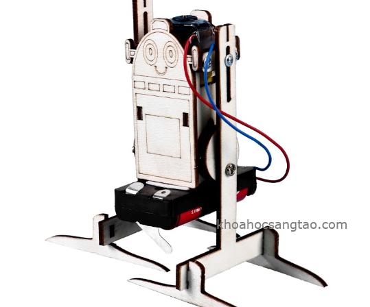 [Stem] Đồ chơi robot gỗ