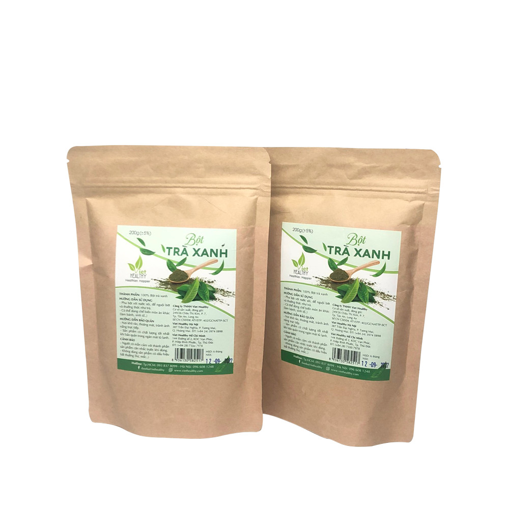 Bột trà xanh Viet Healthy 200g