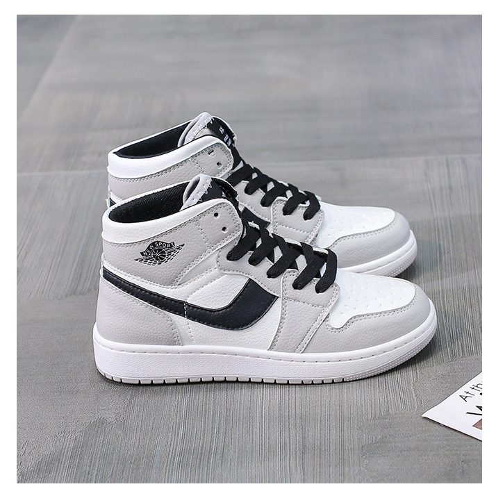 Giày nữ sneaker JD cao cấp, giày nữ cao cổ thể thao