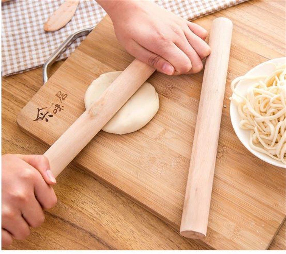 Cây lăn bột bánh bằng gỗ dài 28cm