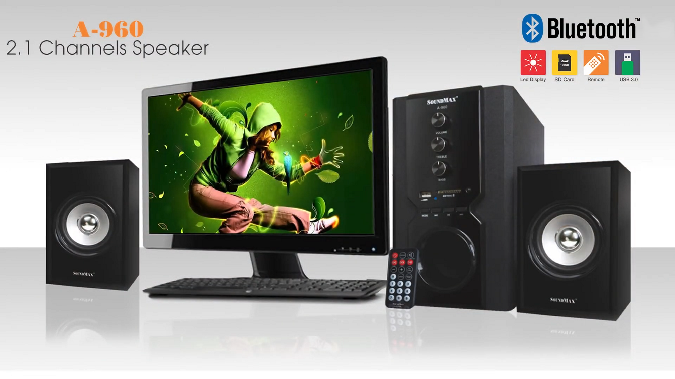 Loa Bluetooth SoundMax A960