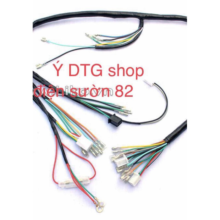 dây điện sườn xe cub 82