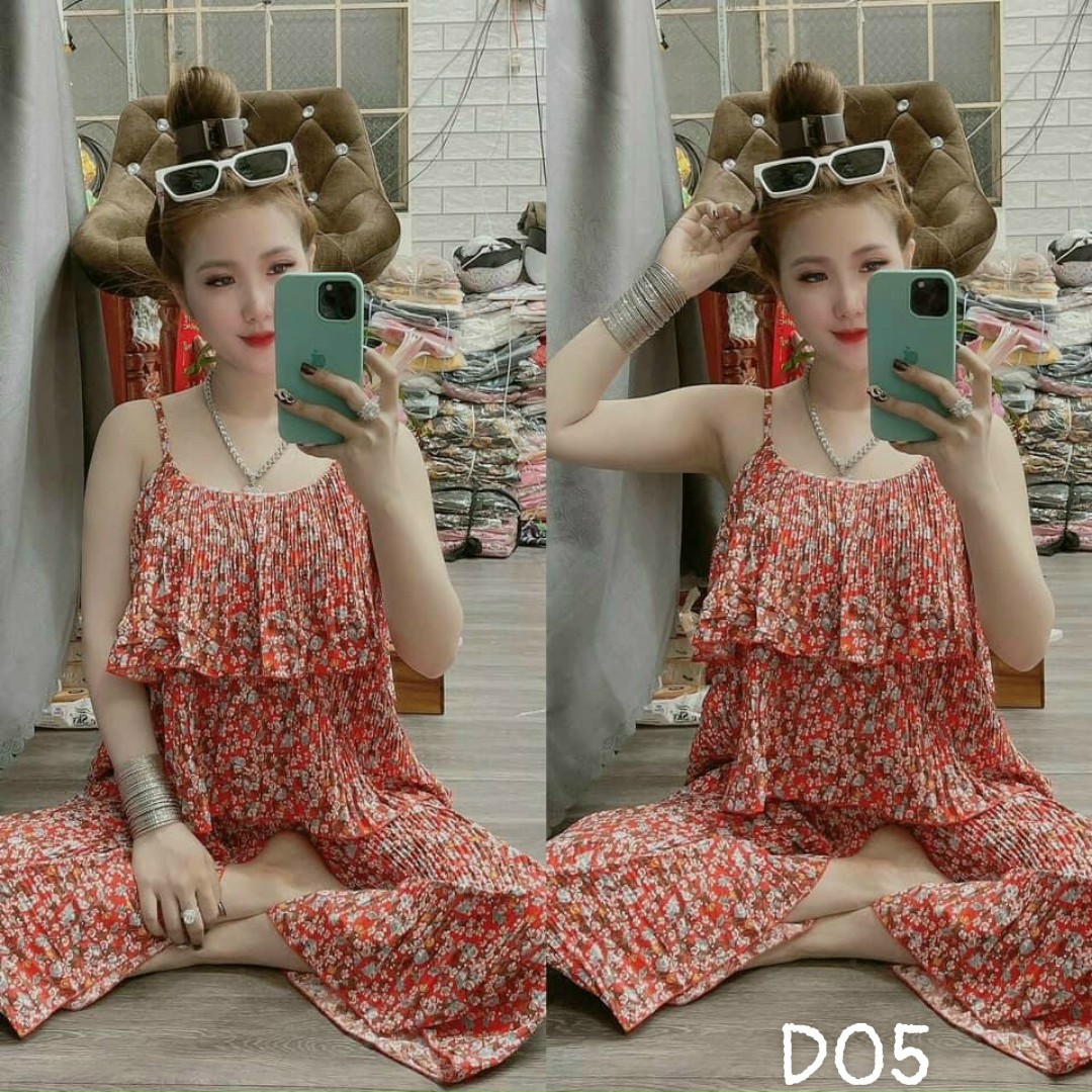 Sét lụa hoa cao cấp đủ màu xinh lung linh ld22
