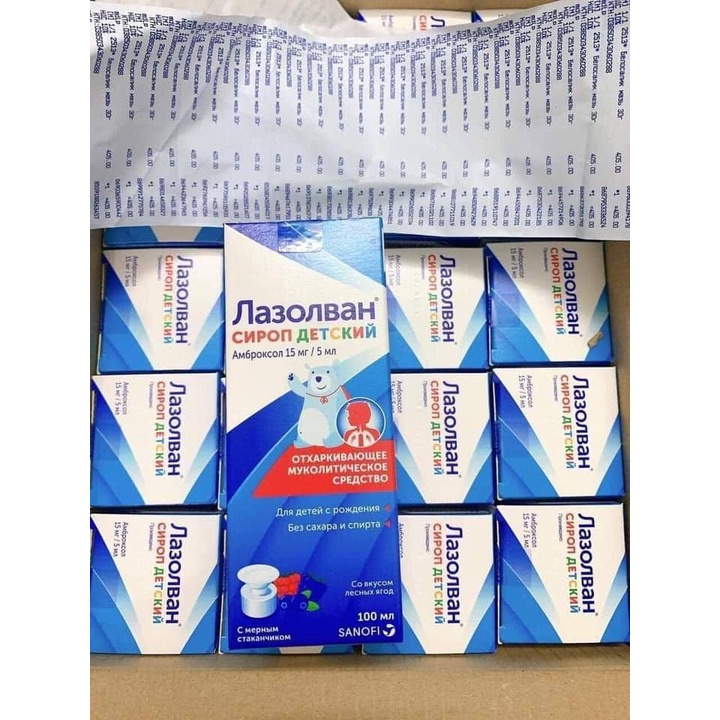 Siro Ho Lazolvan Nga 100ml