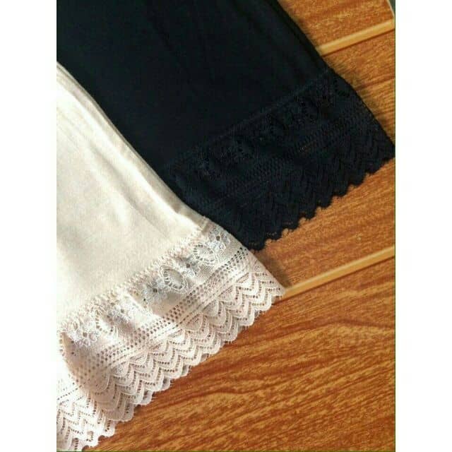 Quần Mặc Váy Bầu, Cạp Chéo, Chất Cotton Lanh Mềm Mịn
