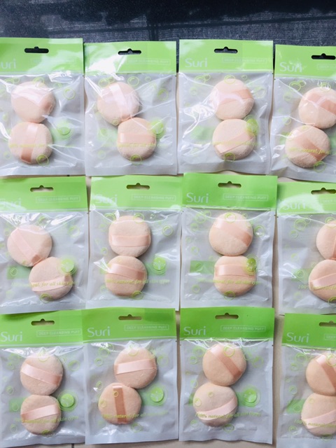 Bông phấn khô tròn nhỏ suri