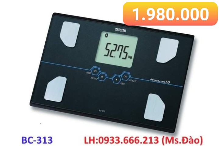 Cân sức khỏe và phân tích cơ thể TANITA BC-313
