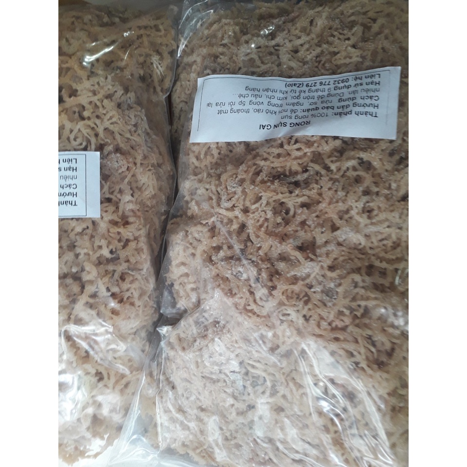 RONG SỤN GAI - Rong sụn (rong biển trắng) Phan Rang 500g