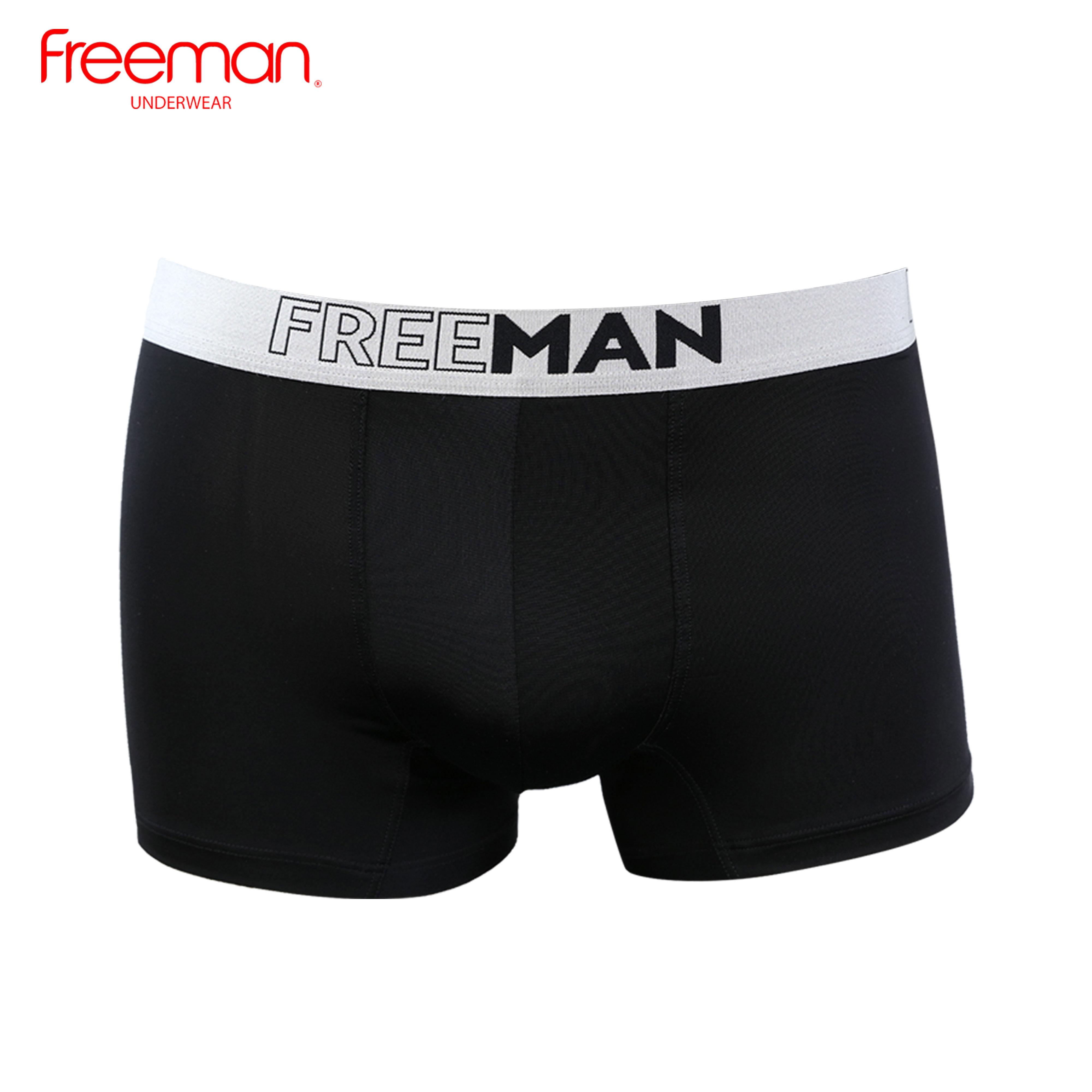 Combo 5 quần boxer nam Freeman 6523 - Chất liệu thun lạnh cao cấp
