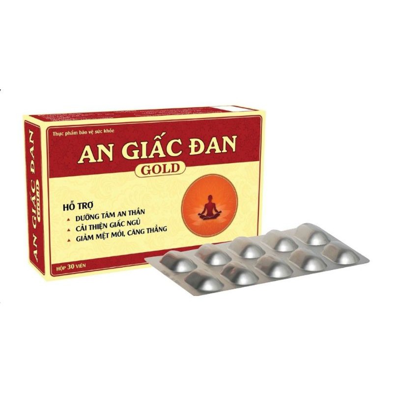 An giấc đan gold, hộp 30 viên