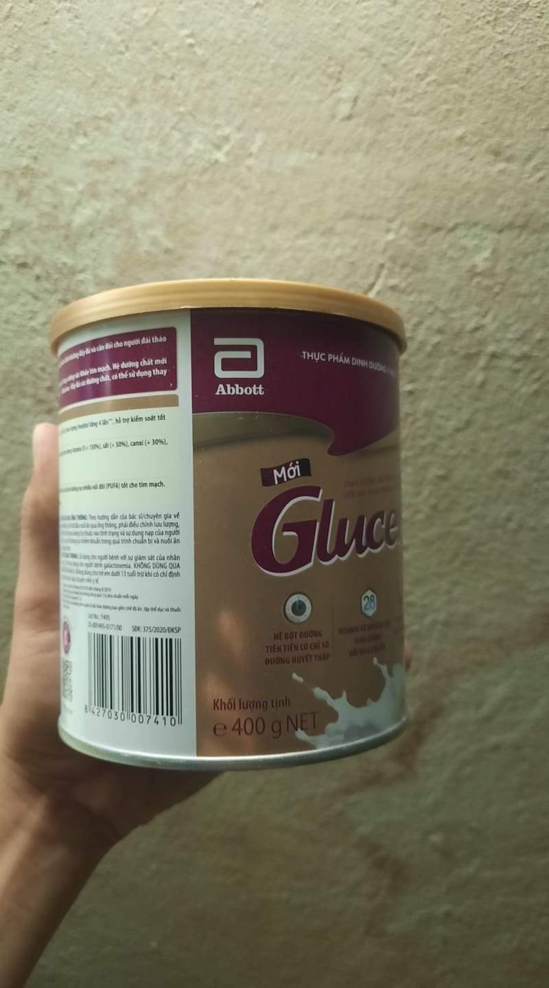 Sữa Bột Glucerna Hương Vani 400g