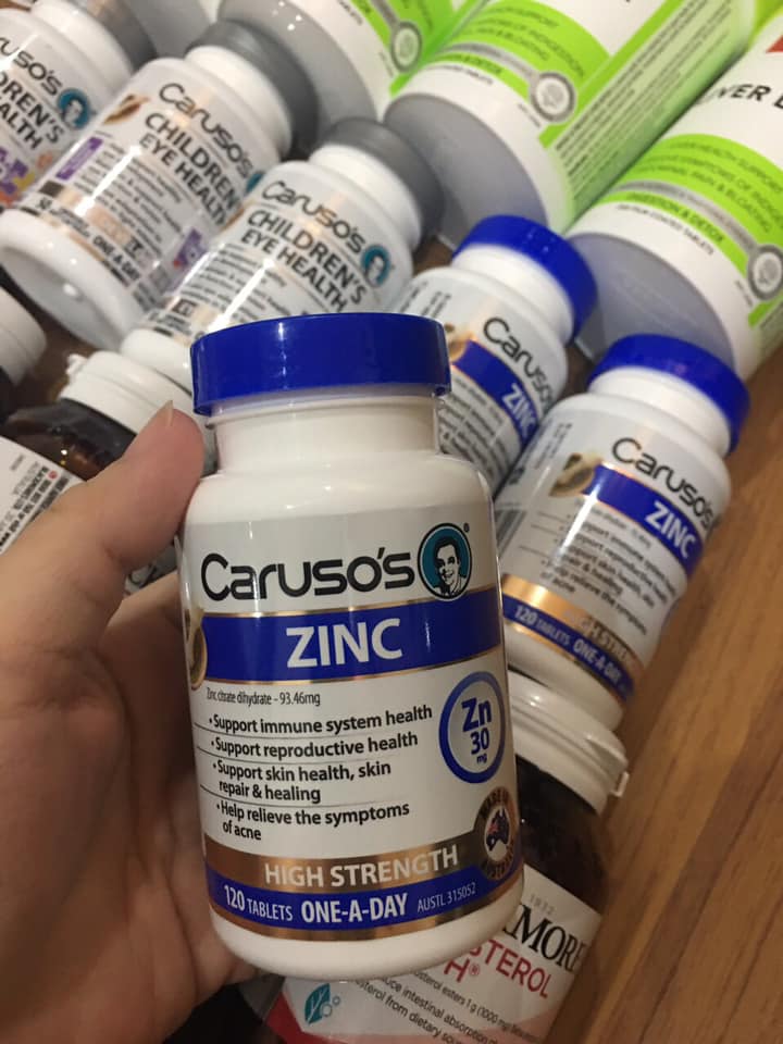 Kẽm hưu cơ - Kẽm Caruso's ZinC