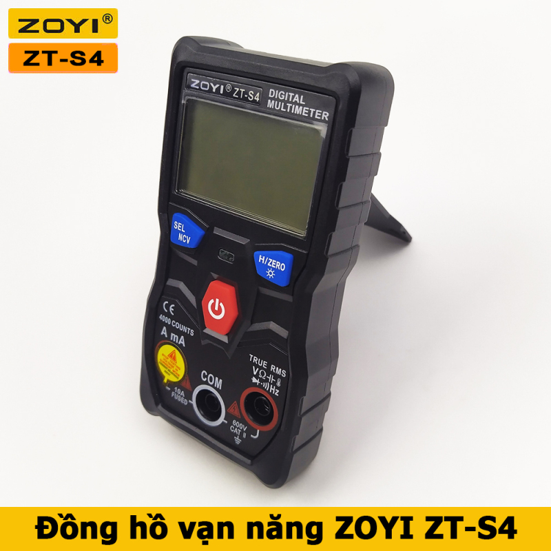 Bảng giá Đồng hồ vạn năng điện tử ZOYI ZT-S4 đồng hồ đa năng kỹ thuật số màn hình LCD