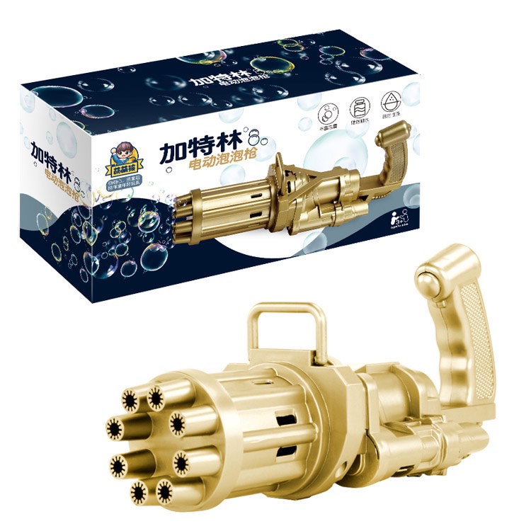 Súng bắn bong bóng 8 nòng siêu mạnh