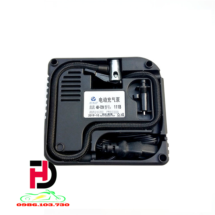 BƠM HƠI MINI DI ĐỘNG XE MÁY ĐIỆN 48-72V