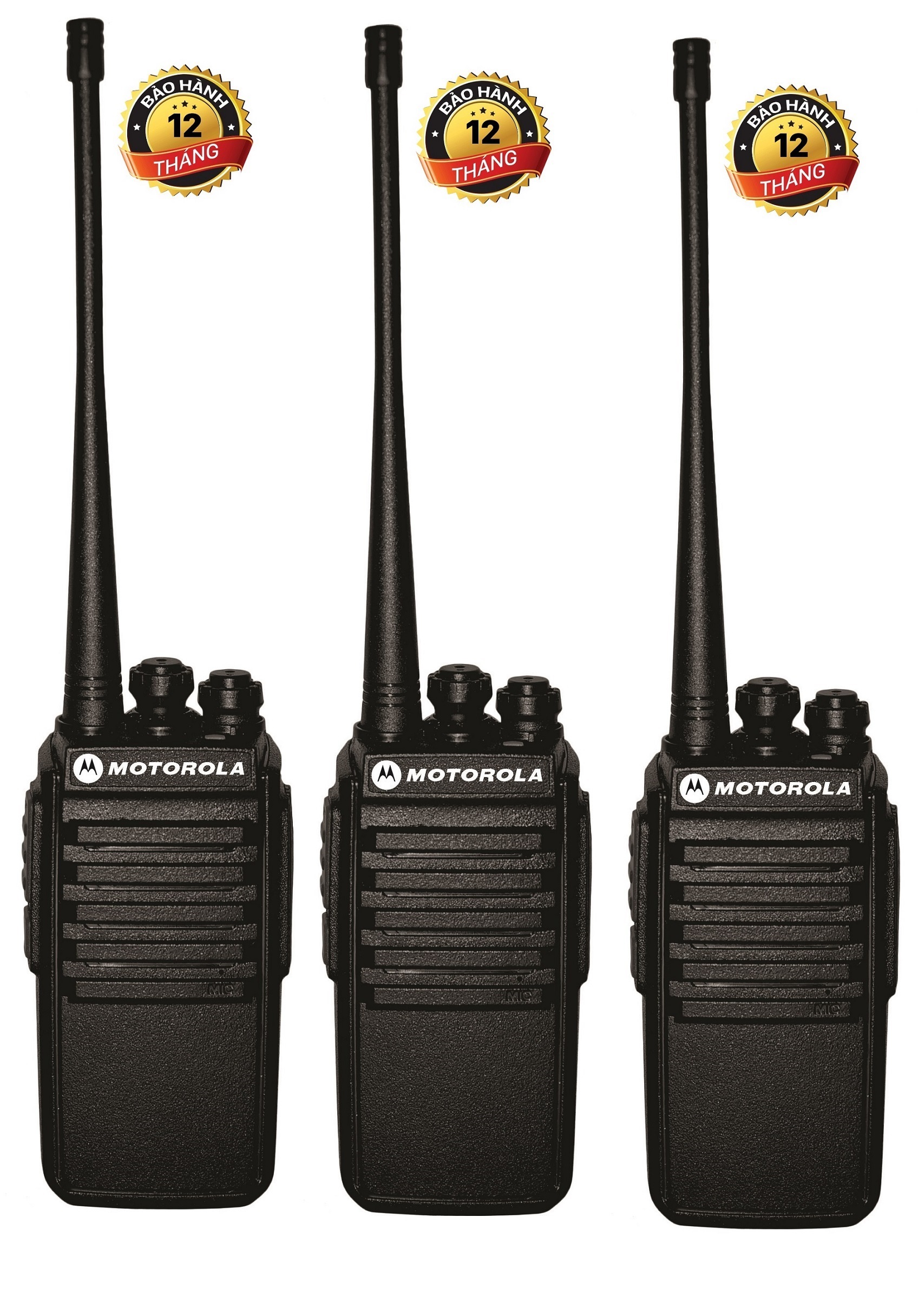 Bộ 3 Bộ đàm Motorola GP650 siêu rẻ (Bộ đàm giá rẻ, bổ sung cổng hỗ trợ sạc Micro USB)