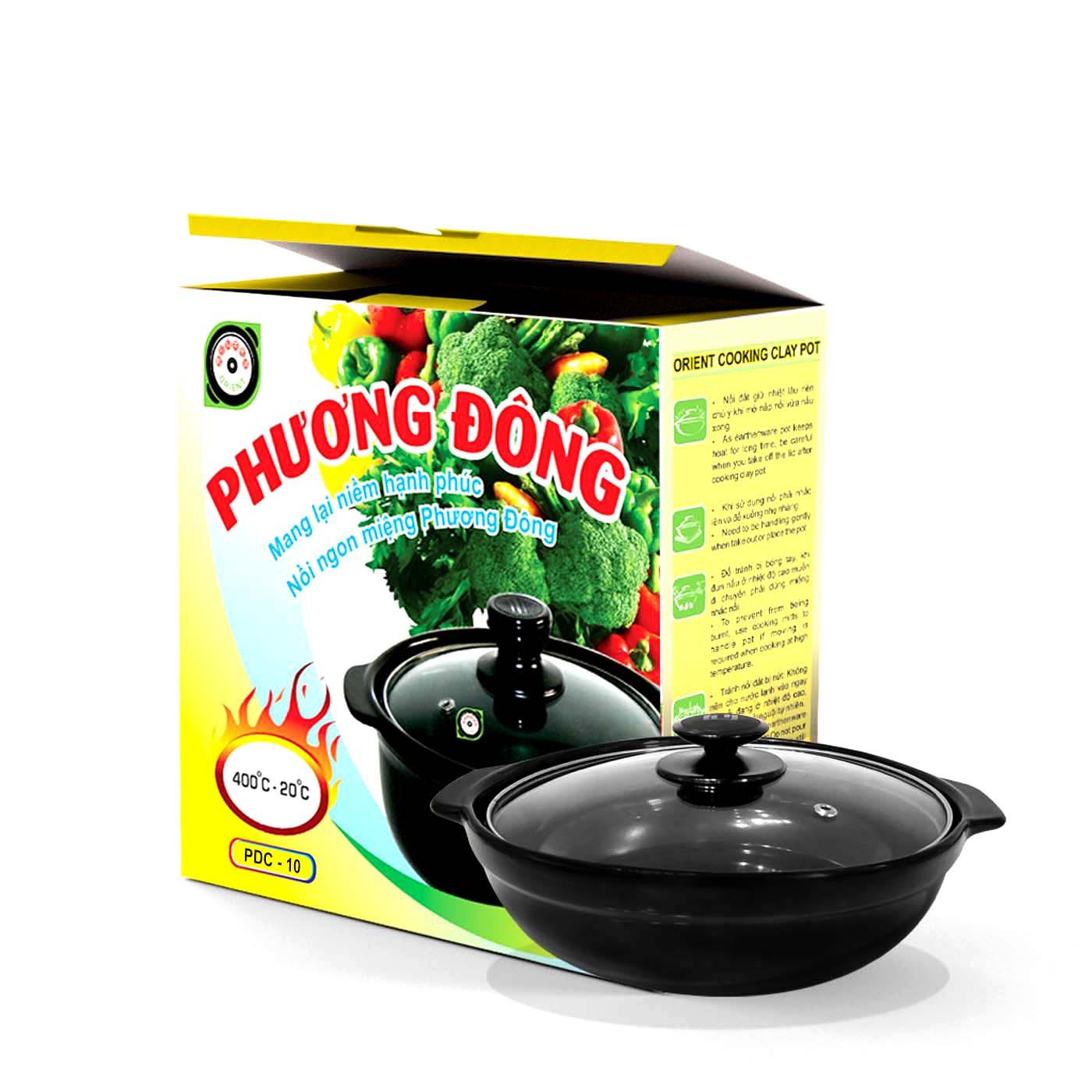 Nồi sứ cạn Phương Đông PDC-10