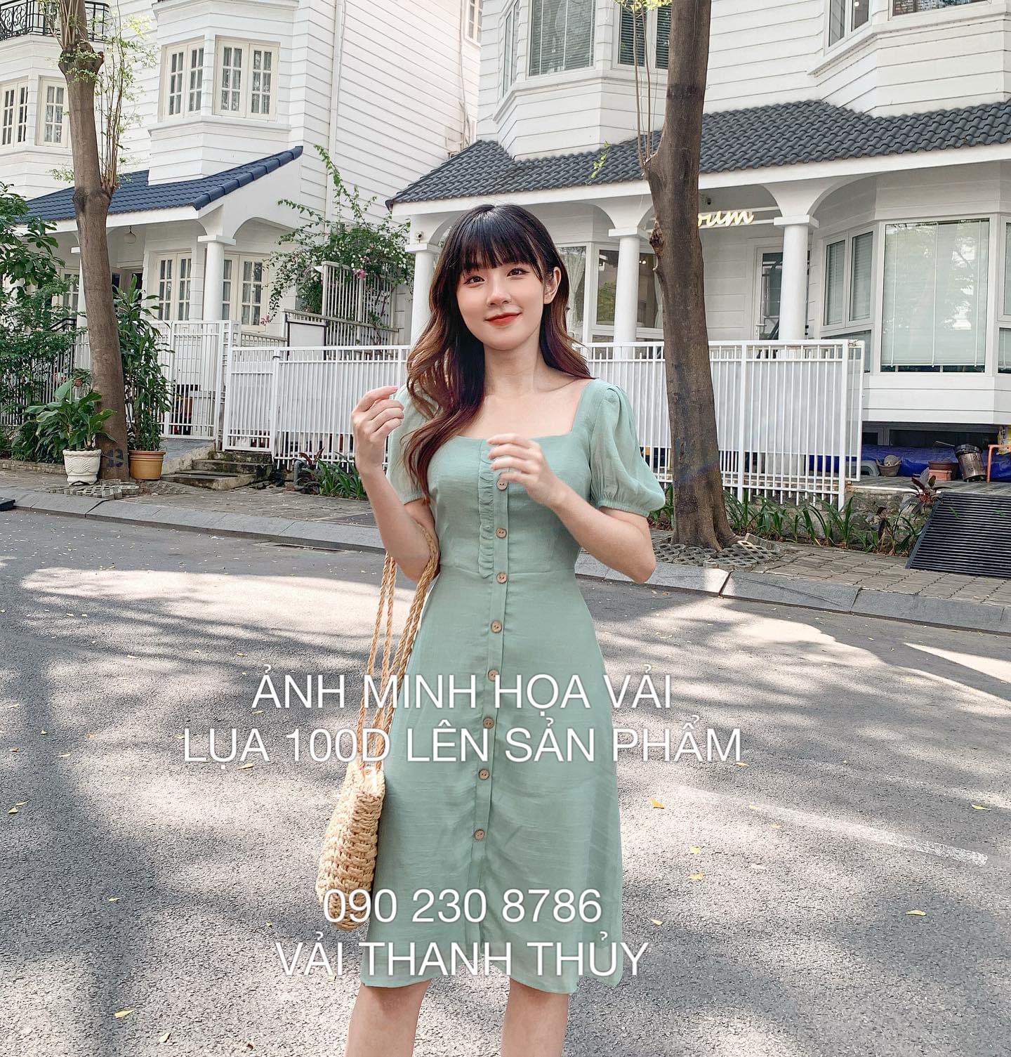 [HCM]VẢI LỤA 100D MÀU - DÒNG VẢI THÔNG DỤNG ( BẢNG MÀU 1) - 1 MÉT X 1M5