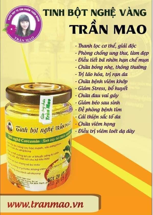 TINH BỘT NGHÊ TRẦN MAO 500gr