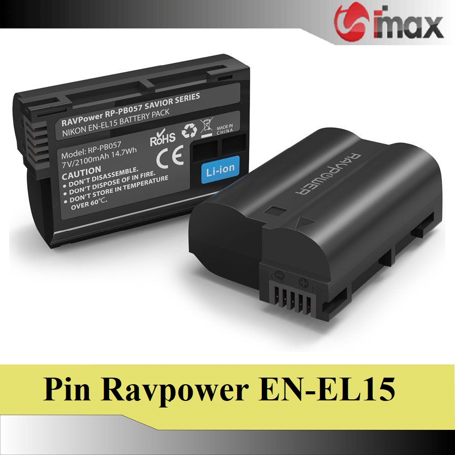 Pin máy ảnh Ravpower EN-EL15