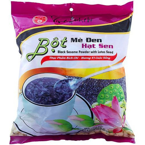 Bột mè đen hạt sen bích chi 10 gói x 35g co