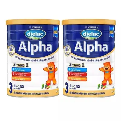 Hot mother and baby products Sữa Dielac Alpha số 3 -4 1.5KG