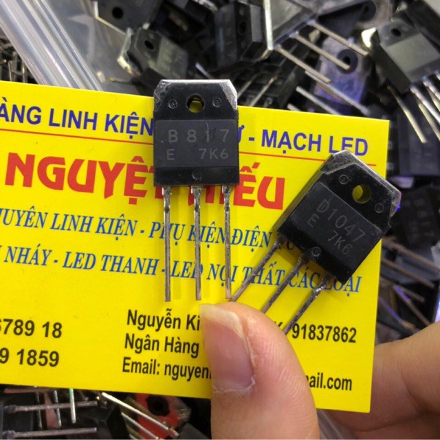 Cặp sò công suất d1047 và b817
