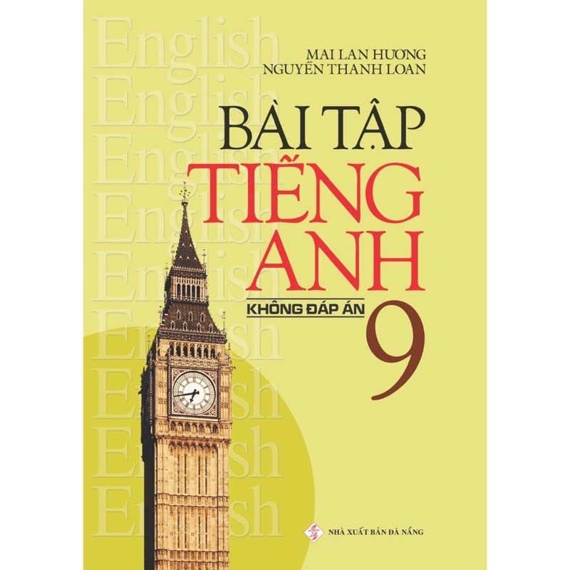 Sách - Bài Tập Tiếng Anh 9 (Không Đáp Án)