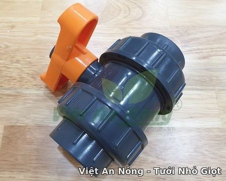 Van cầu rắc co hai đầu ren phi 60mm - Automat